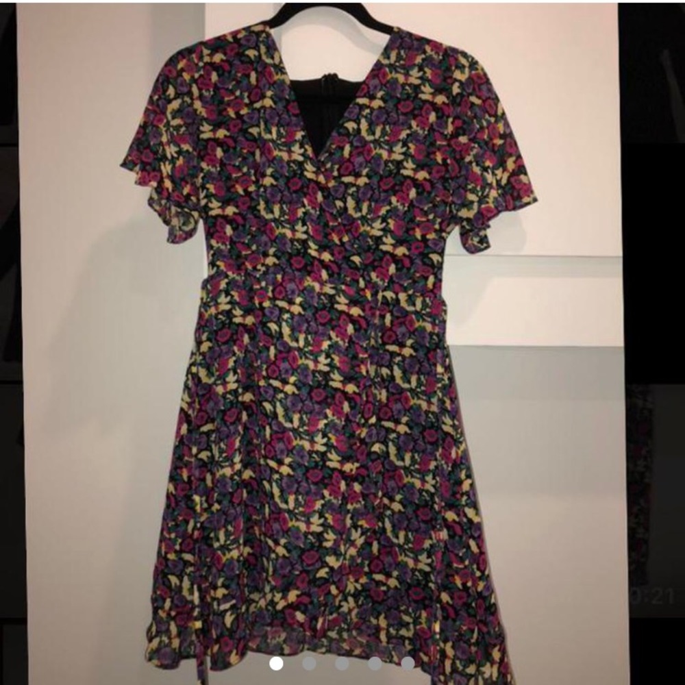 Wrap Up Flower Dress